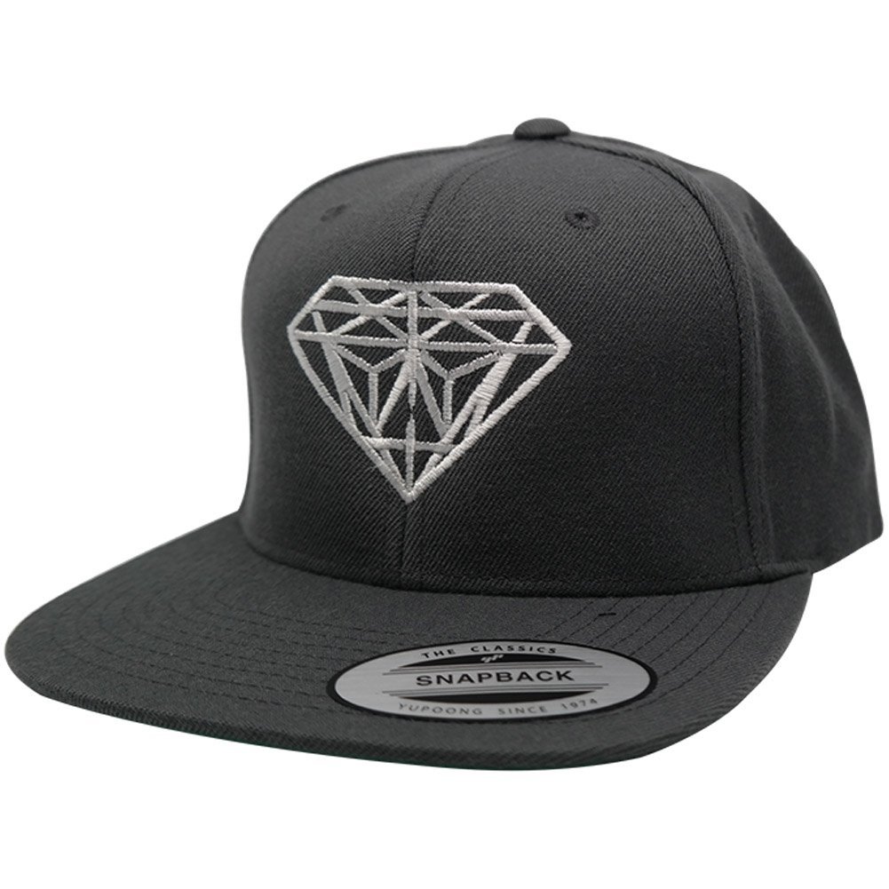 ArmycrewFlexfit Diamond Embroidered Flat Bill Snapback Cap