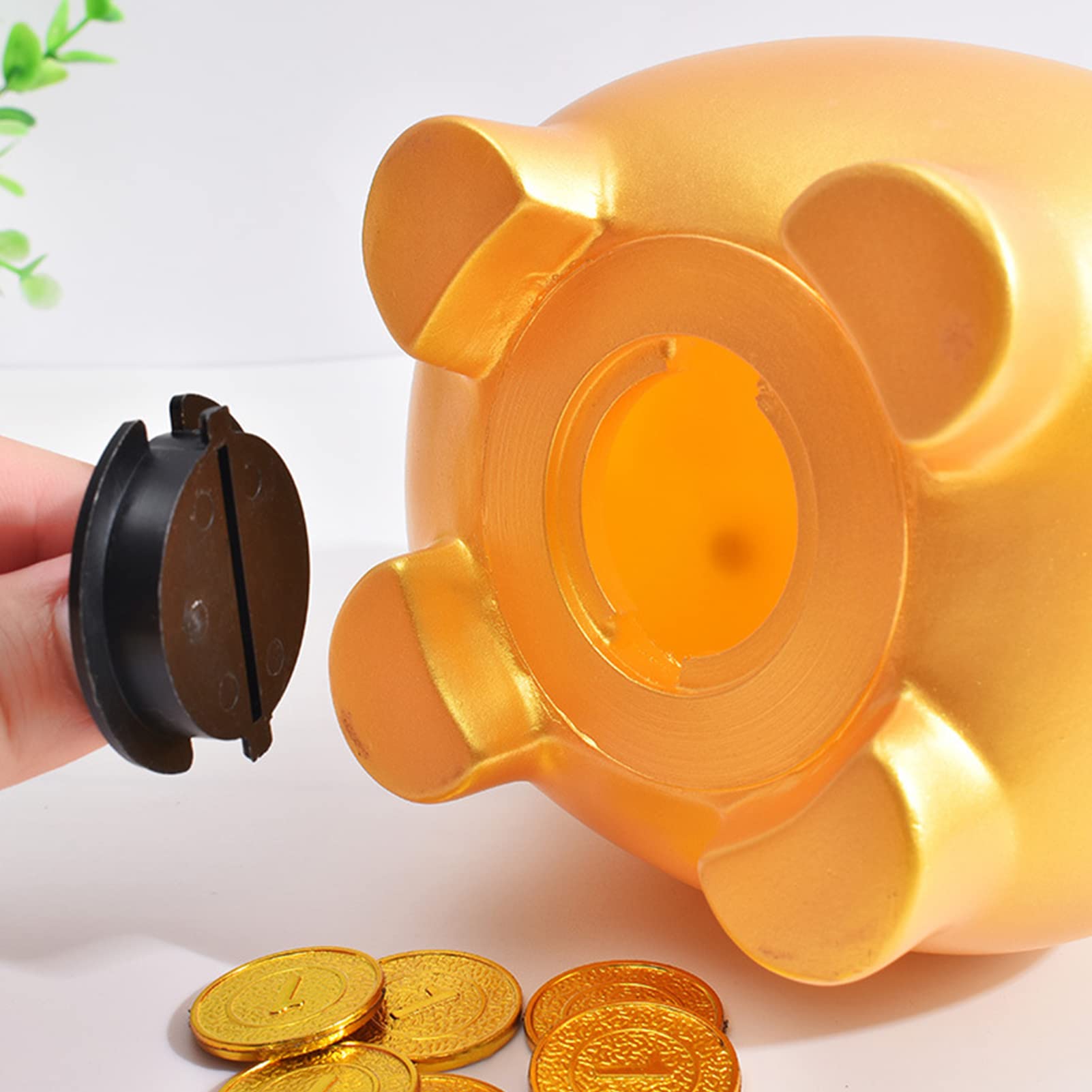 Tirelire Cochon Incassable Pour Enfants - Avec Kit De Décoration DIY, Cadeau éducatif