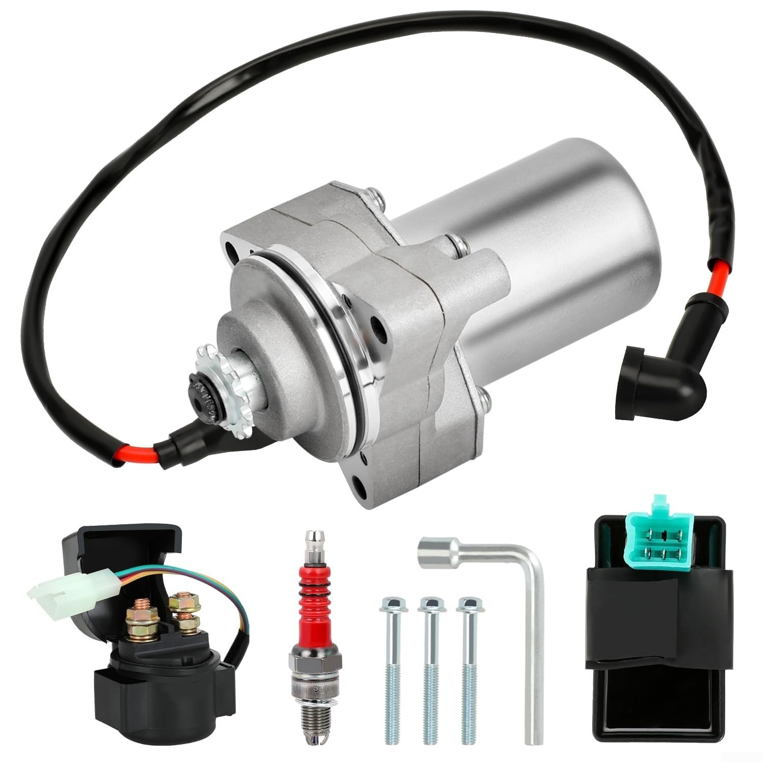 Motorino Avviamento Elettrico Metallo per Quad Cinesi(B)