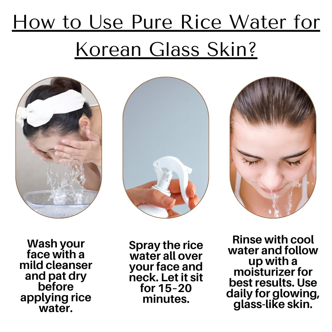 Swasco Korean Rice Water Face Toner | Hydrating & Brightening Milky Toner 100ml | Alcohol-Free, With Niacinamide & Hyaluronic Acid | Pore Tightening, Glowing & Even-Toned Skin | For All Skin Types 3