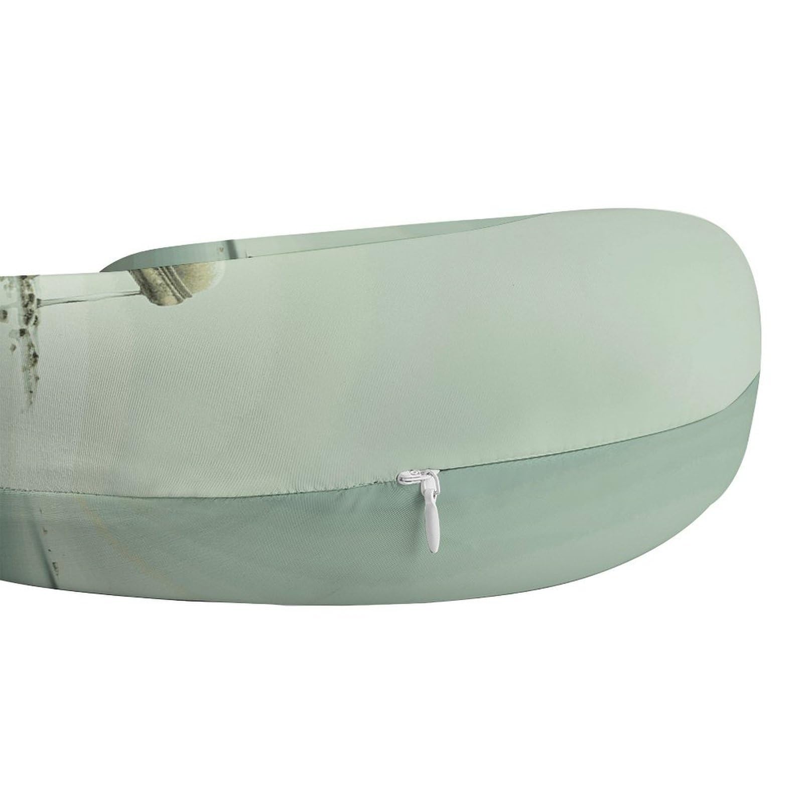 Almohada en forma de U de Shoes and Green Buds, núcleo de almohada de espuma viscoelástica, cojín, proporciona apoyo para el cuello, almohada de viaje, adecuada para aviones, coches, hogares
