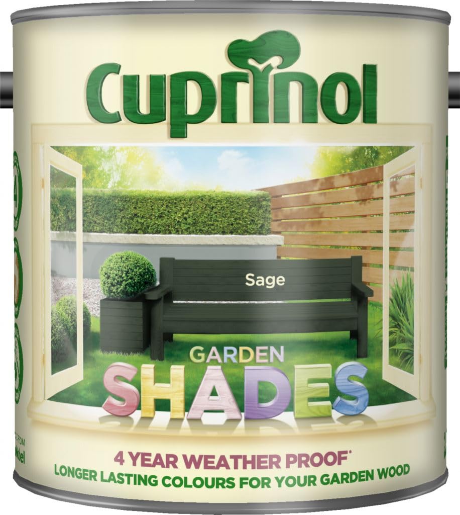 Cuprinol 2.5 Litre Garden Shades Standard Colours Sage 5053848623974