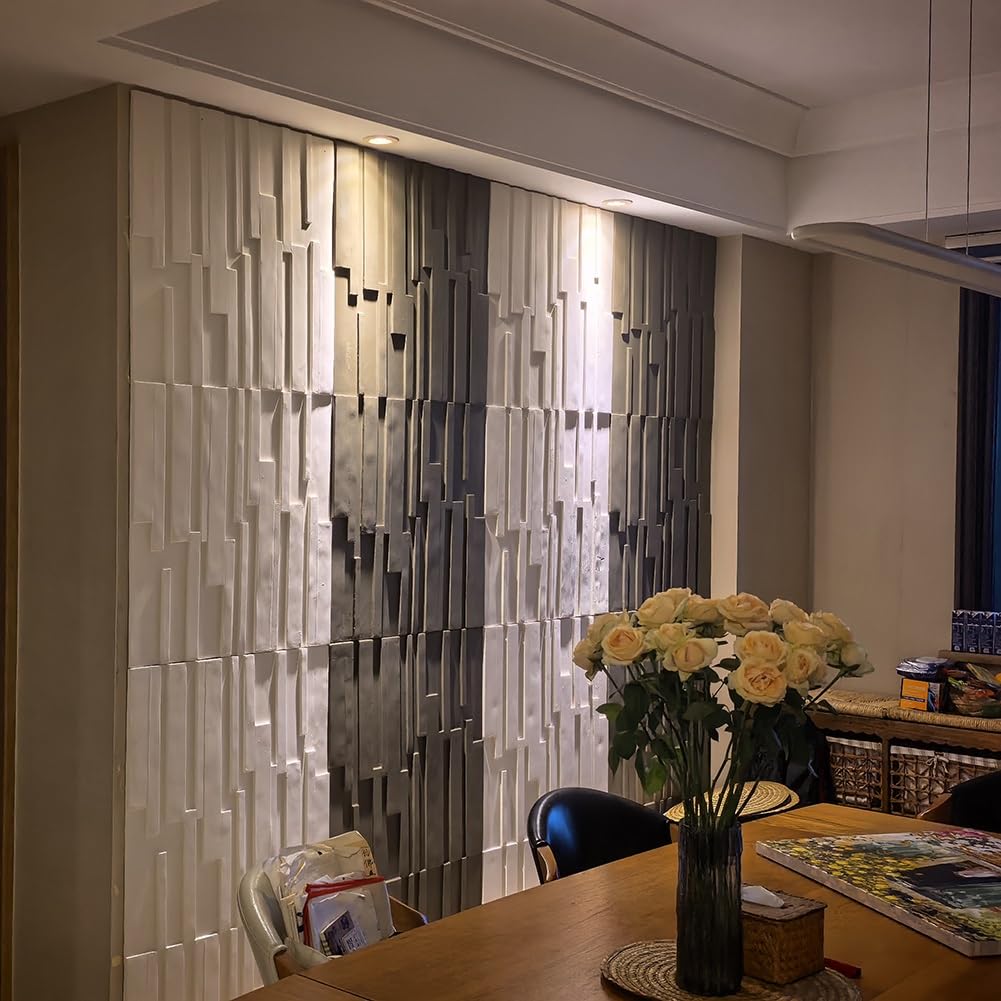 Pannelli da parete 3D per decorazione interna e separazione, design leggero per spazi migliorati
