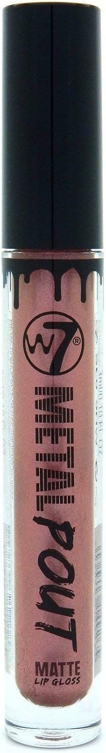 W7 Metal Pout Matte Lip Gloss 3ml-Goldilocks