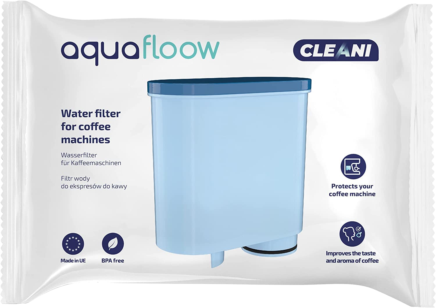 3 Db - Philips Saeco AquaClean CA6903/10 Vízszűrő - Zegkávé - Kávégép - Foto 8