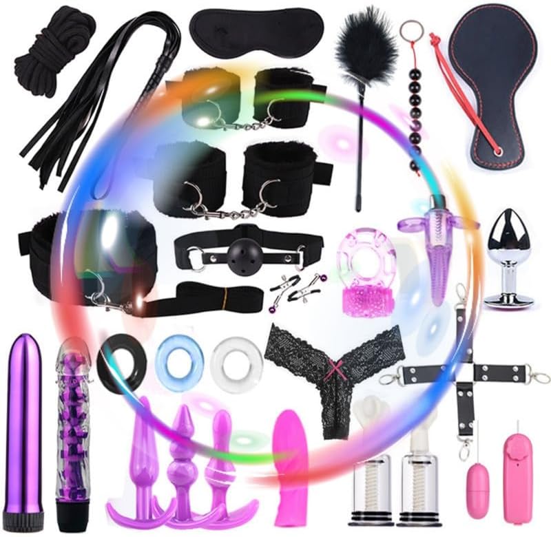 Couple Gift, 28 Piece Set of Black Sports Accessories, Gym Equipment Gift Accessories, Fitness Tool Set, Yoga Equipment