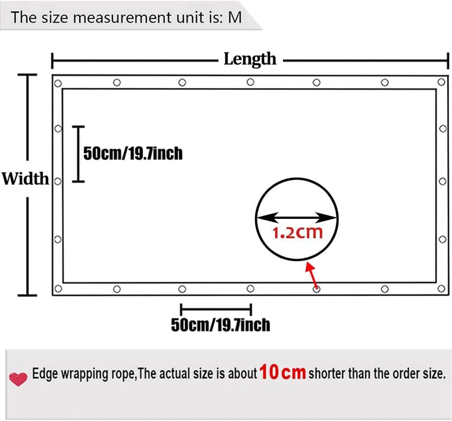 Outdoor Waterproof Clear Side Panels with Anti-Rust Grommets, Thick 0.12mm Shade Cloth for Garden Gazebo, 4x5m, Durable Canopy Enclosure for Weather Protection