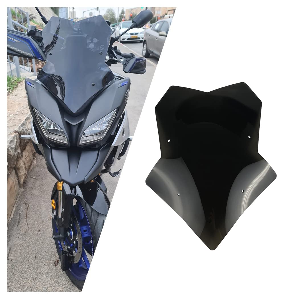 Pare-brise Déflecteur Fumé Pour MT-09 Tracer 900 GT 2018-2022 - Protection Pare-vent