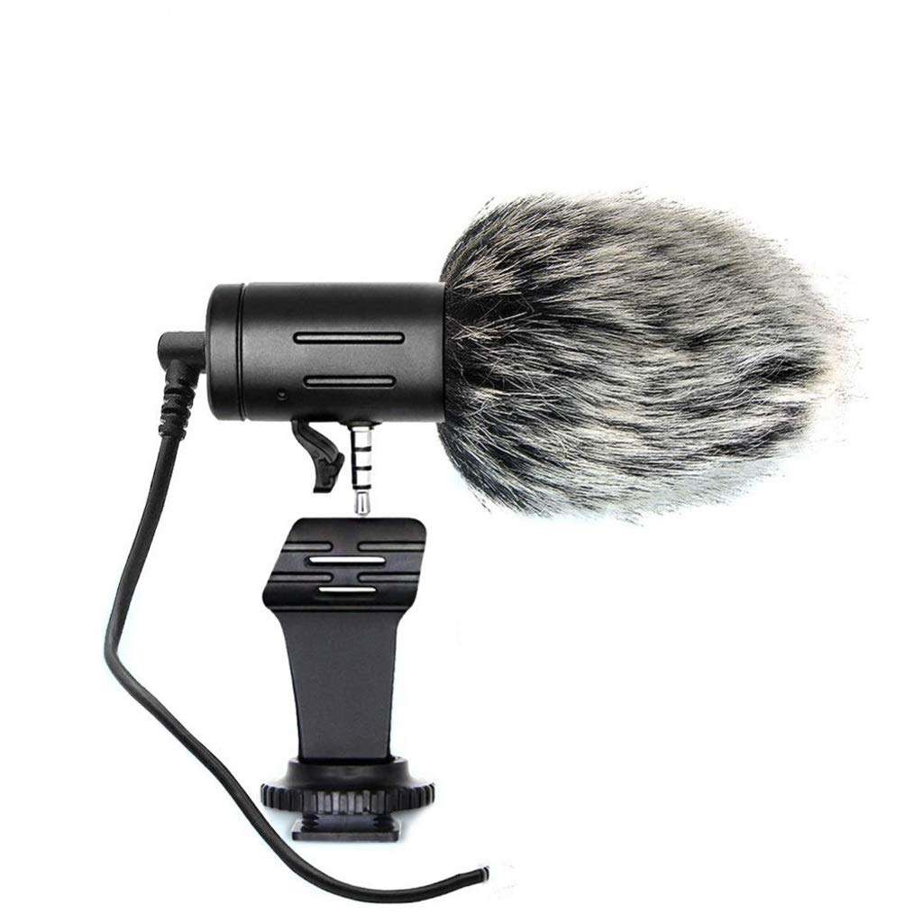 Microphone de téléphone mini micro condensateur 3.5mm pour enregistrement vidéo