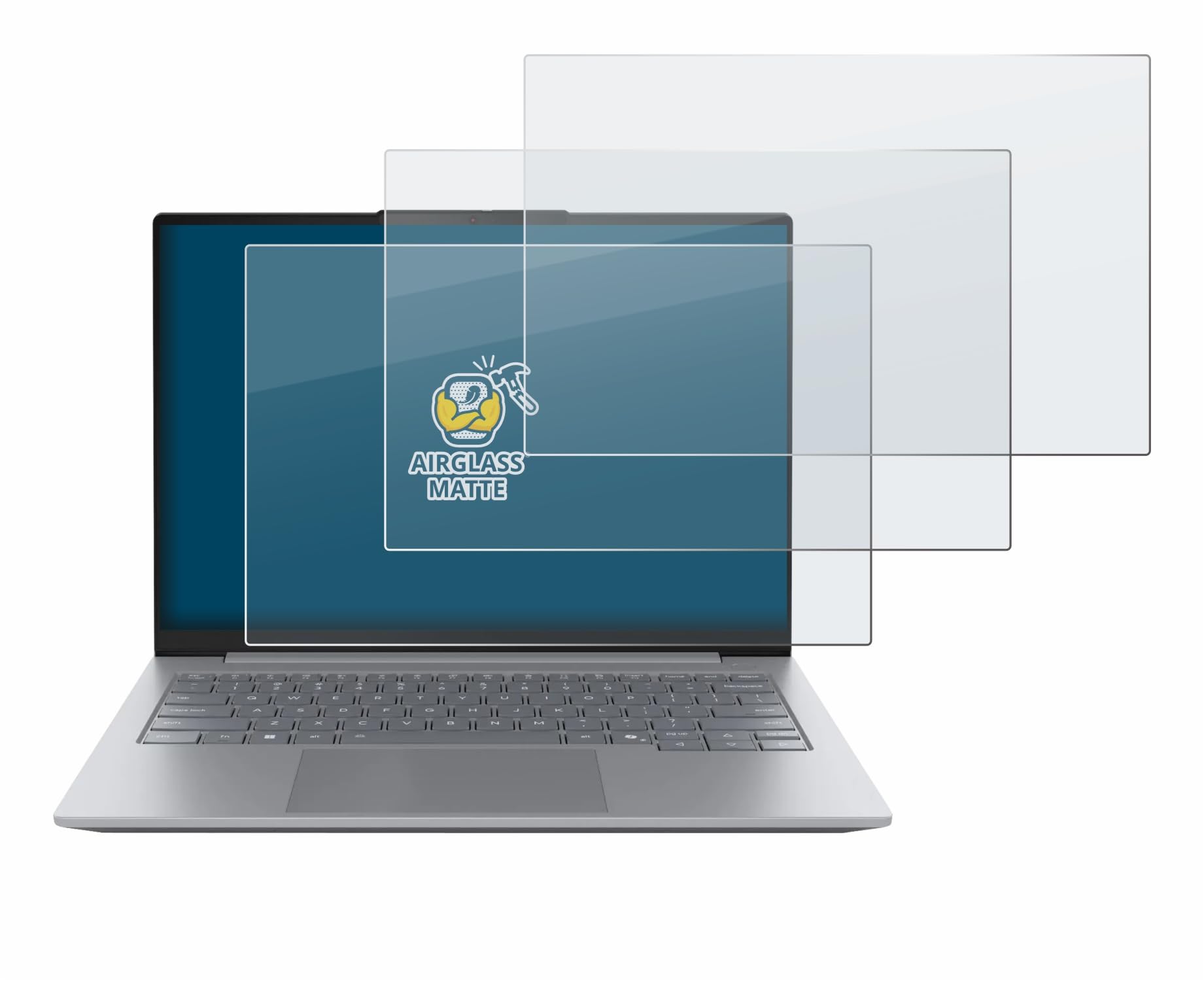 brotect Pellicola Vetro Opaca per Lenovo ThinkBook 14 Gen 9 (3 Pezzi) Protezione Schermo [Anti-Riflesso, Durezza 9H]