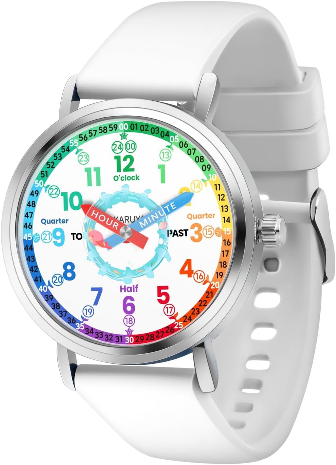 Blisshour Kids Analog Watch, Learning Watch for Kids 8-12, Waterproof Childrens Watches for Boys Ages 5-7 6-8, Girls Watches