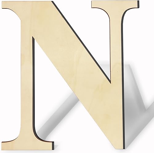 Vista 43 de Números de madera sin acabar - 3 grande de 15 pulgadas, en blanco y grande para manualidades de bricolaje, decoraciones de bodas y fiestas de Número