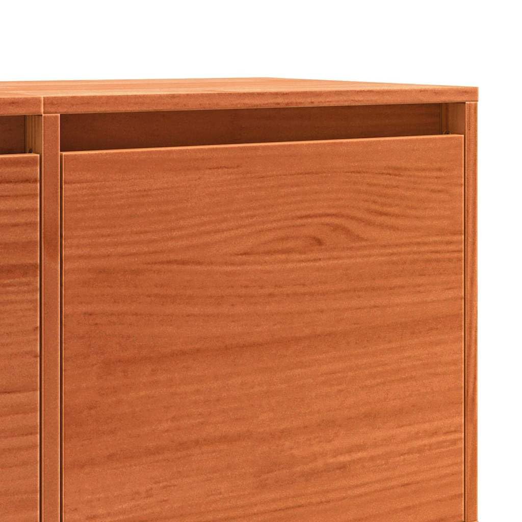 vidaXL Mobile TV Marrone 156 x 37 x 45 cm Legno Multistrato, Armadio Rettangolare Moderno per Soggiorno, Console Media Durevole, Tavolo per TV con ripiano Aperto