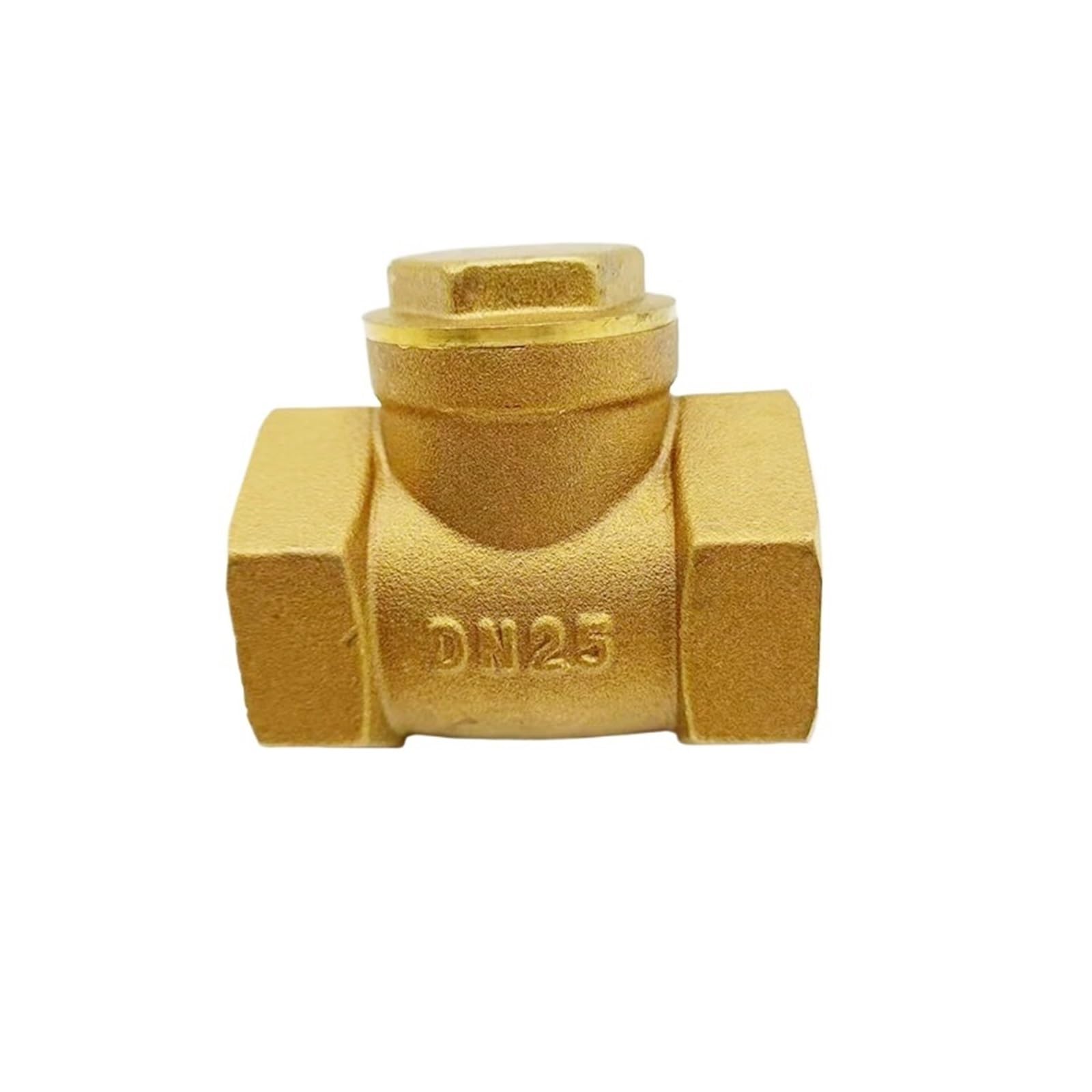 Válvula De Esfera Válvula antirretorno de latón con rosca interna BSP for tubería contador agua (DN15, DN20, DN25, DN32, DN40, DN50, DN65)(DN25)
