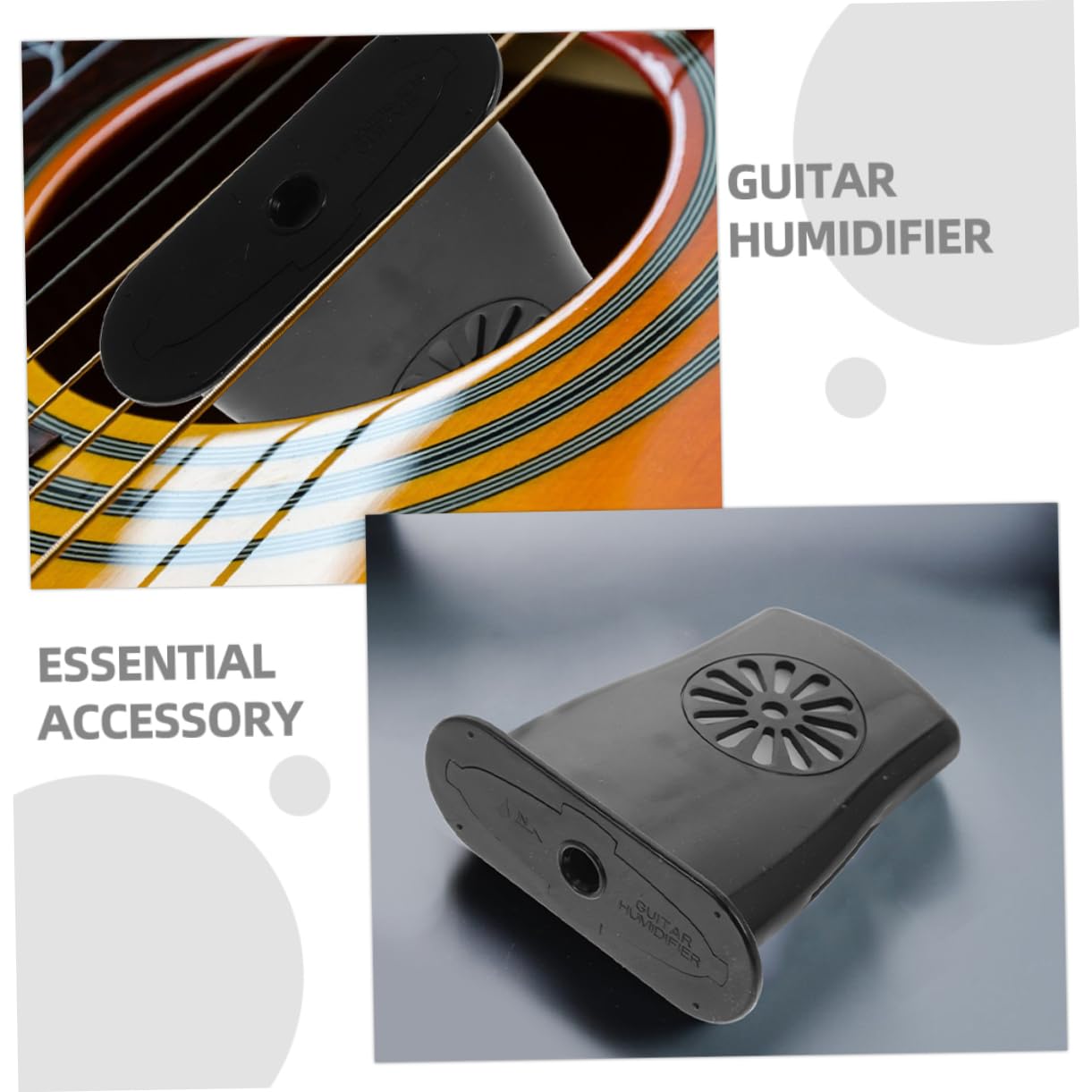 TOYANDONA 20pezzi Umidificatore Per Chitarra Acustica Per Mantenere Umidità e Prevenire Crepe Accessorio Pratico Per Musicisti Durante Inverno