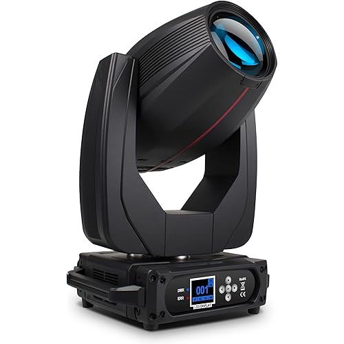 SHEHDS Moving Head Stage Lights 380W 19R Bulb (7500K) 7+5+14Gobos 14 Colors Beam Spotlights 2 Prisms Zoom Wash Beam Effect DMX512 Strobe for Party Disco KTV Bar Show