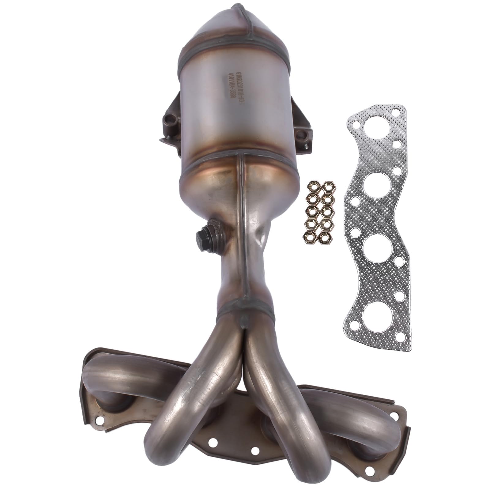 Bisenya Catalyseur collecteur catalytique Remplacement pour C3 C4 1.4 1.6 VTi R56 R57 207 308 1.4 1.6 16V 1609163980 18407563247 18407559332 18407559400 18407568358 18407597626 18407599503 18407603024