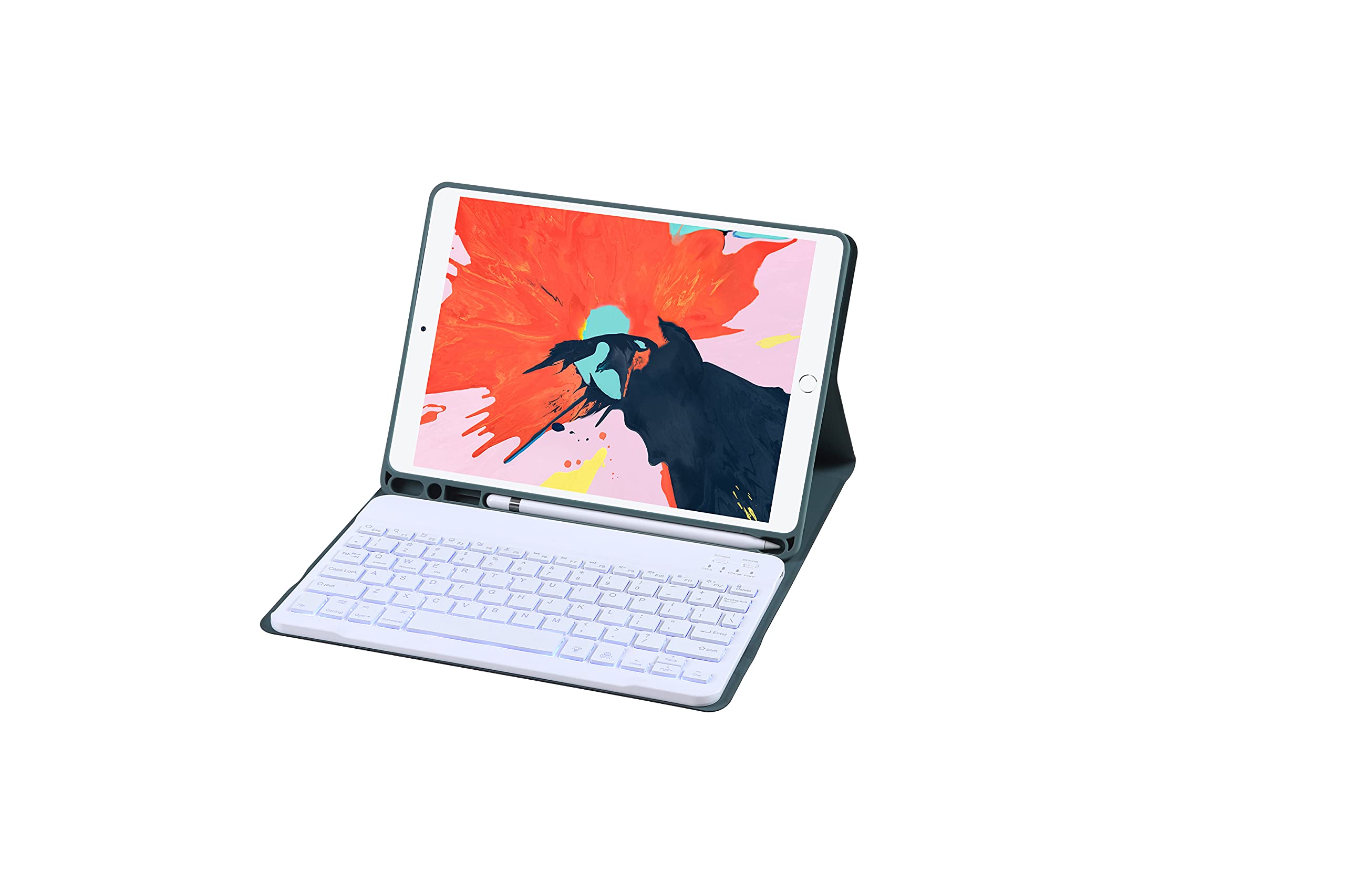 Amazon | iPad Air 4キーボードケース （QWERTY）、TianTaケース7色の