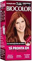 Biocolor Tinta De Cabelo Mini Kit Cobre Intenso 7.44