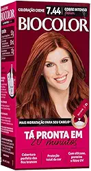 Biocolor Tinta De Cabelo Mini Kit Cobre Intenso 7.44