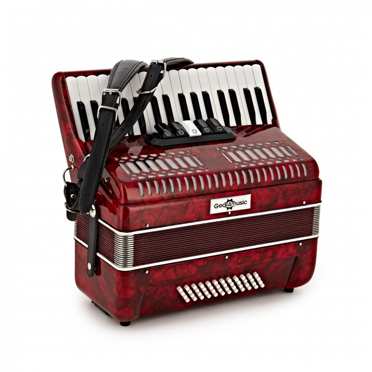 Gear4music Strumento professionale per pianoforte e fisarmonica per adulti