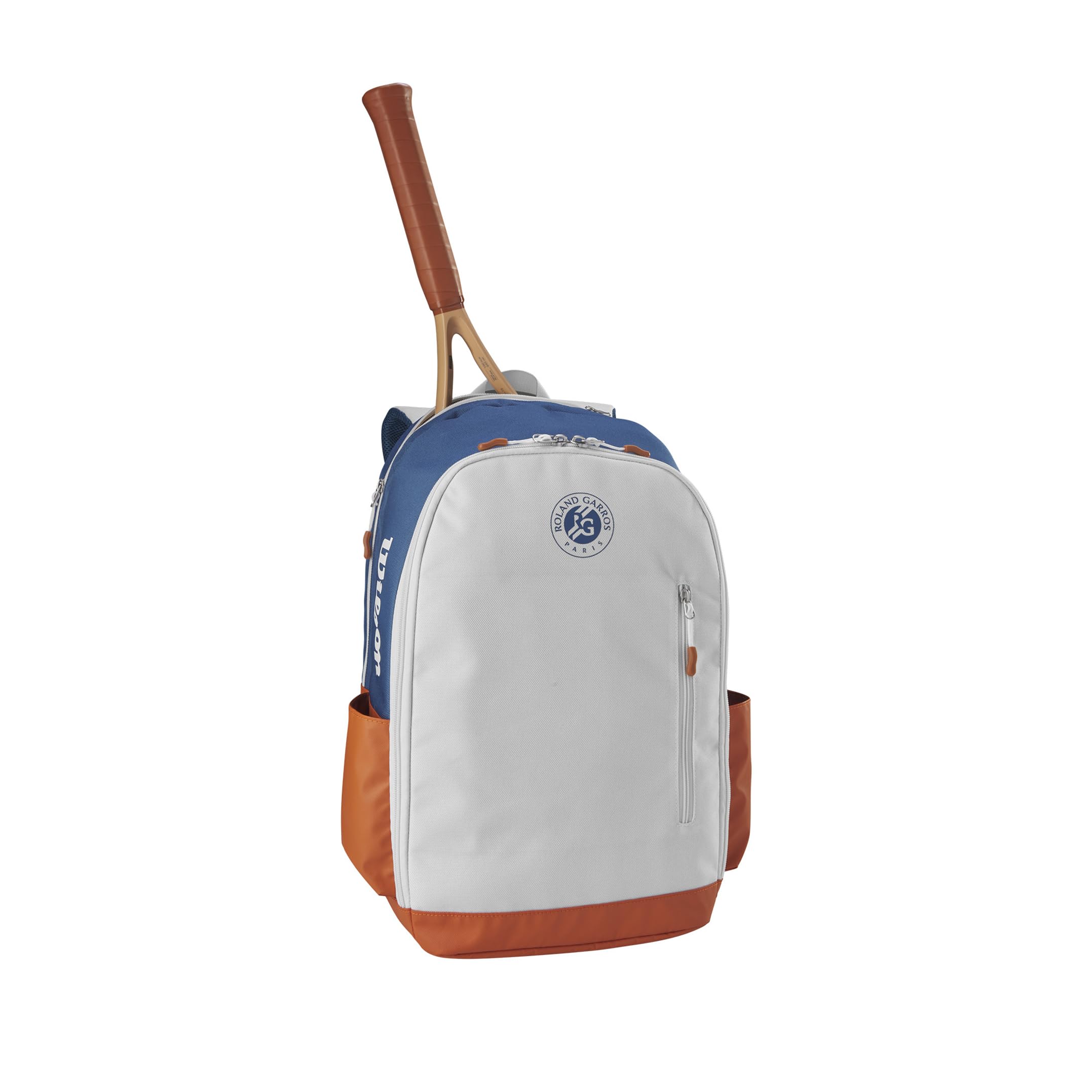 Sac De Raquette Wilson Team 3 – 1 Compartiment Pour 3 Raquettes, Poche Zip, Bandoulière Rembourrée, Polyester