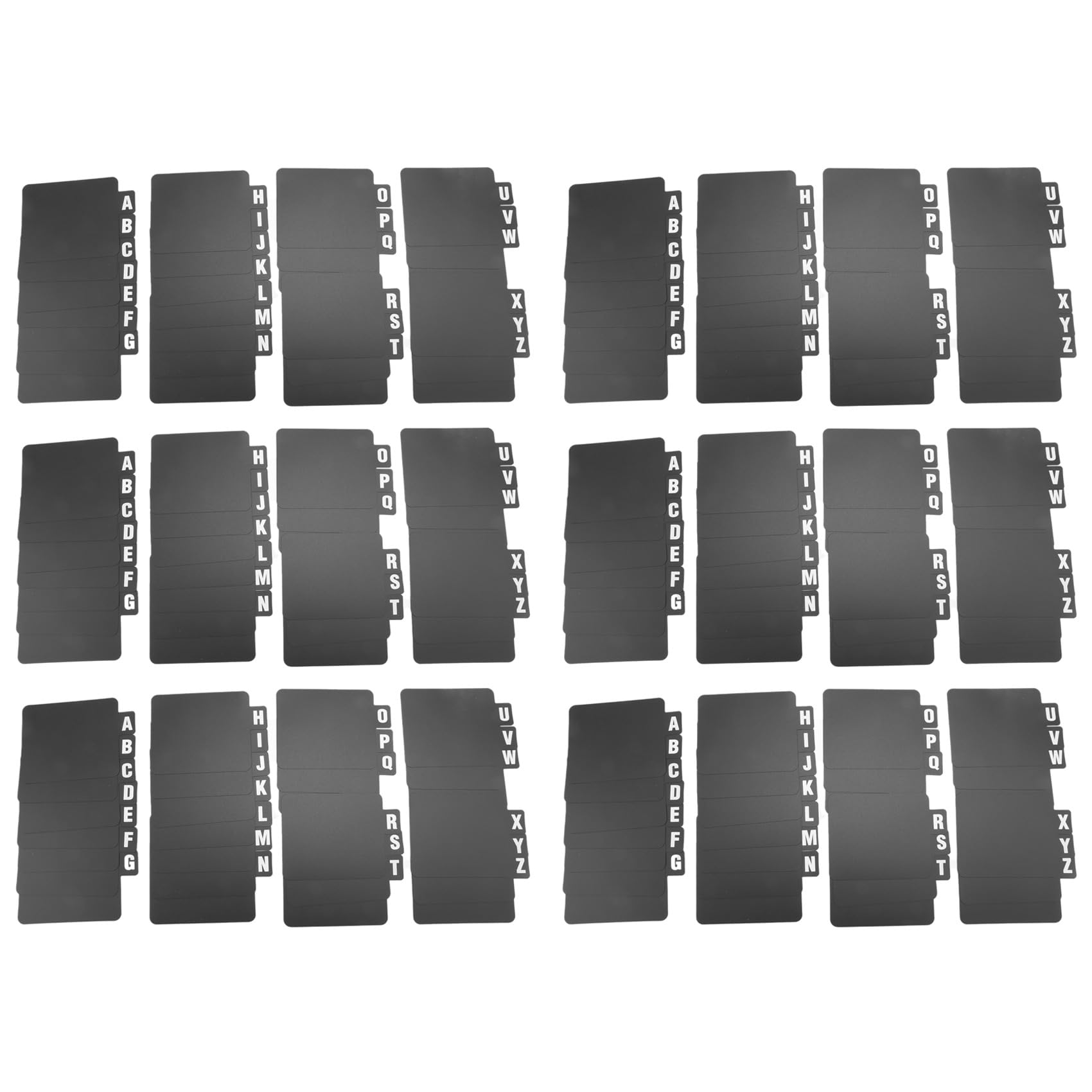 156 Pezzi Divisori per Dischi In Vinile Divisori Alfabetici per DVD Divisori Alfabetici Organizer per Dischi In Vinile con Alfabeto
