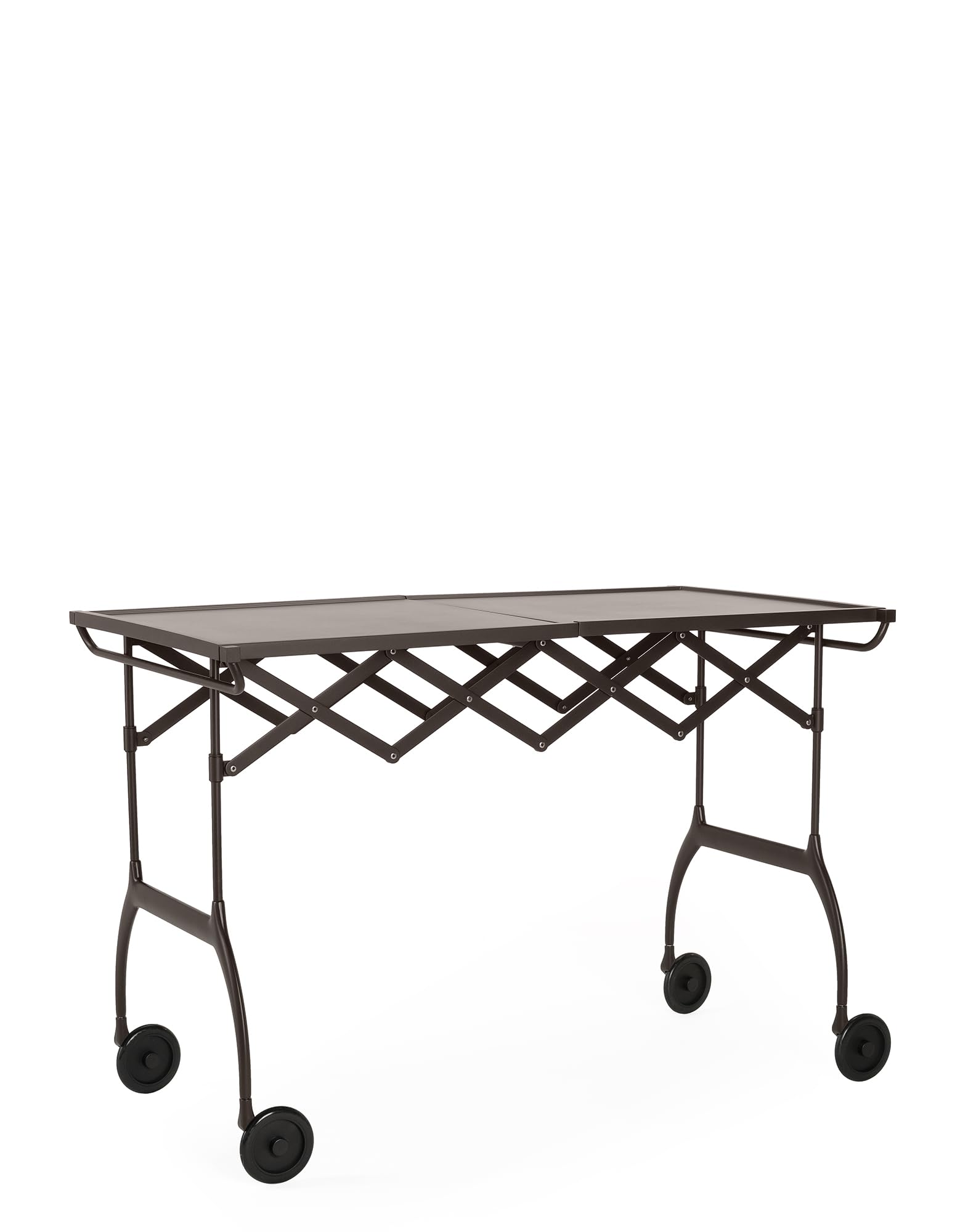Kartell Battista Lunch Trolley, Plum