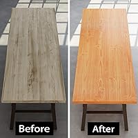 Vista 6 de Livelynine Papel de contacto autoadhesivo de 15.8 x 197 pulgadas, papel de madera para pegar y despegar, impermeable, vinilo adhesivo para estantes