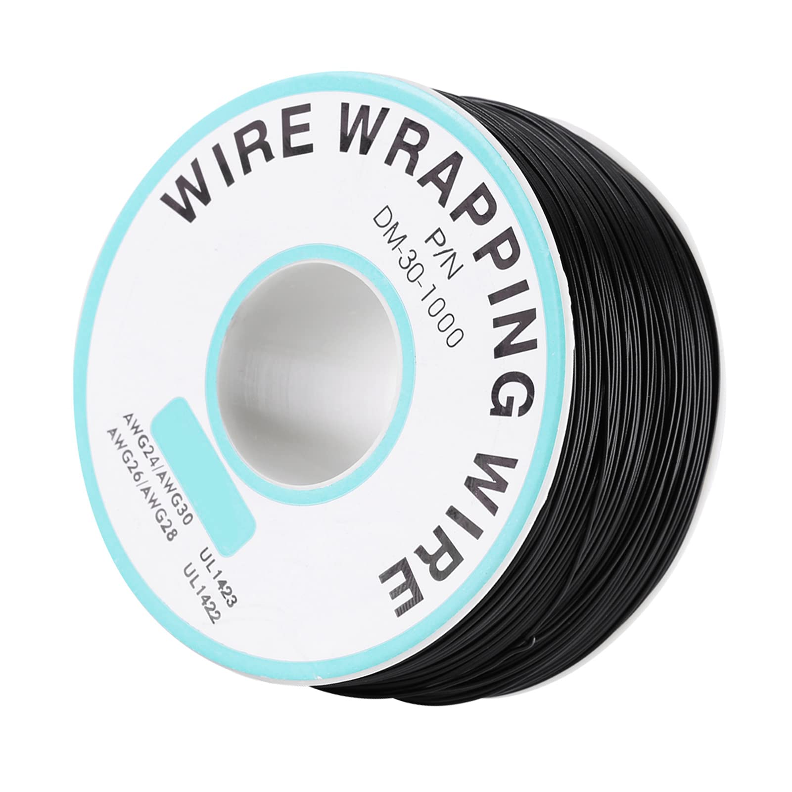 Kabel 0,25 mm drut pojedynczy przewód plażowy 30AWG 250 metrów czarny 7 x 7 x 4 niektóre 28-30awg Kynar Single Wire 0,05 mm 300c