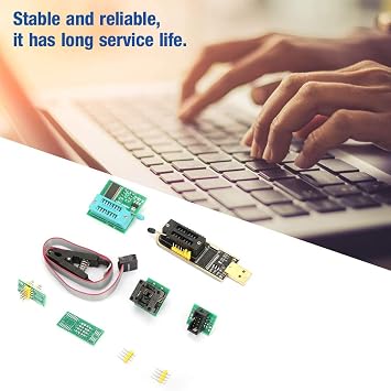 CH341A USB Programmer SOP8 Test Clip 1.8V Adapter SOP8 to DIP8 Converter Module Adapter Socket Converter Module usb socket