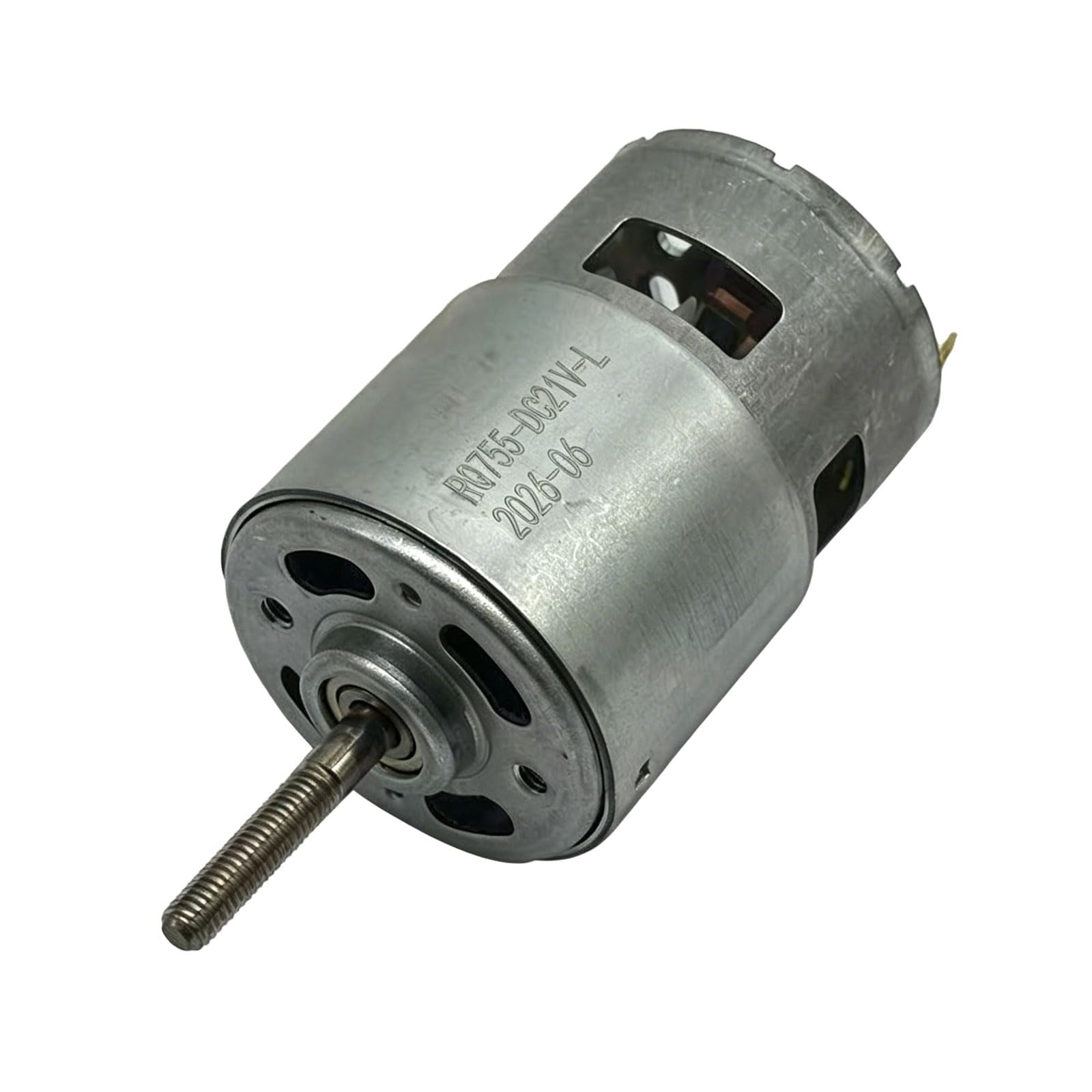 Limtula Copper Coil Grass Trimmer Motor 21V 755 Type, Replacement Part With Metal Housing For Yard Tool Repair, Matching And Maintenance Prep