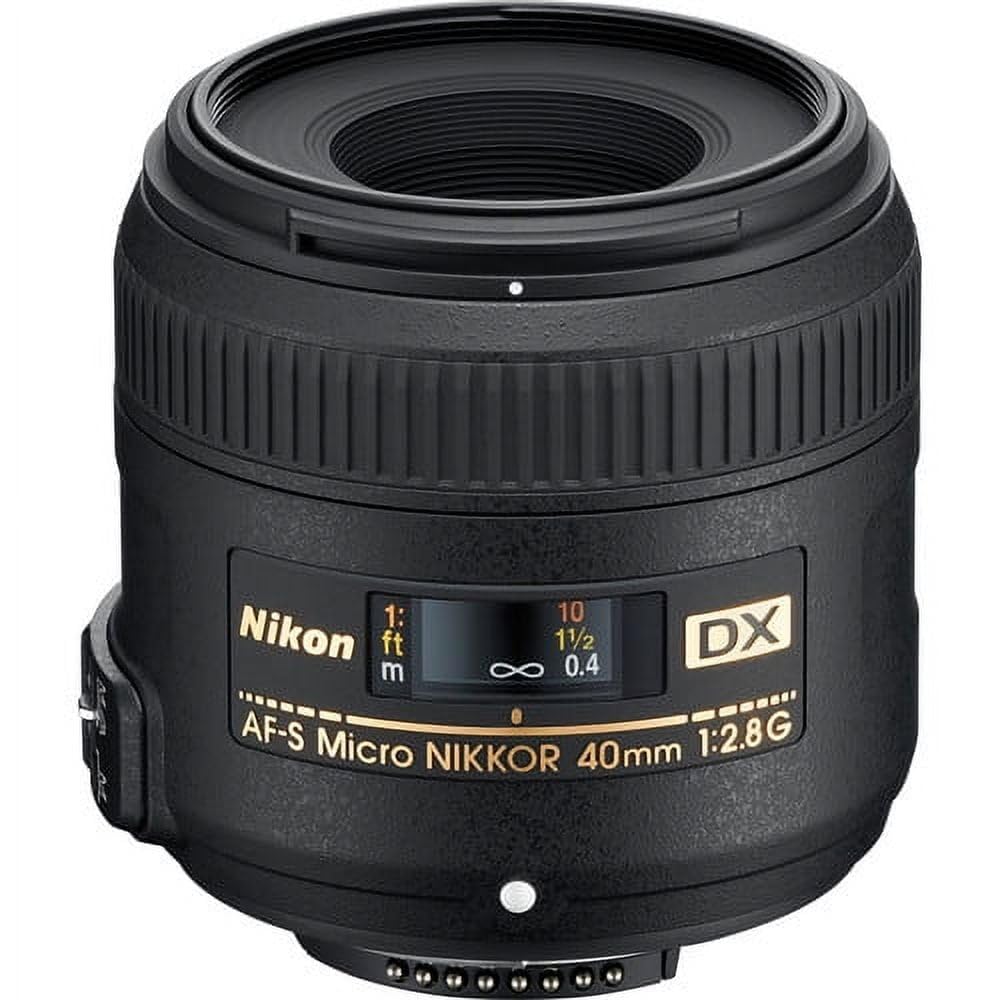 Nikon Objectif AF-S DX Micro Nikkor f/2.8G 40 mm (Reconditionné)