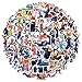 50PCS Zootopia 2 Stickers,Water Bottle Stickers Waterproof Vinyl Decals, Movie Anime Stickers for Laptop, Phone, Journal, Skateboard, Guitar, Bike (j)