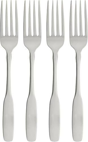 Oneida Paul Revere - Juego de 4 tenedores de cubiertos finos, acero inoxidable 1810, apto para lavavajillas disponible en Yaxa Colombia