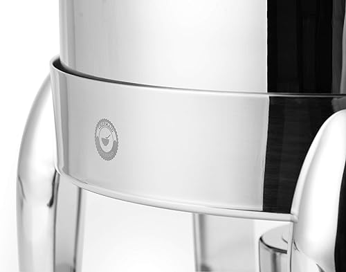 Miniatura 7 de Capacidad de 3 galones Dispensador de bebidas calientes de acero inoxidable duradero y duradero con detalles cromados, 48 tazas