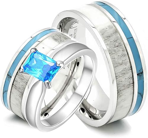 Womens deer antler ring Clearance