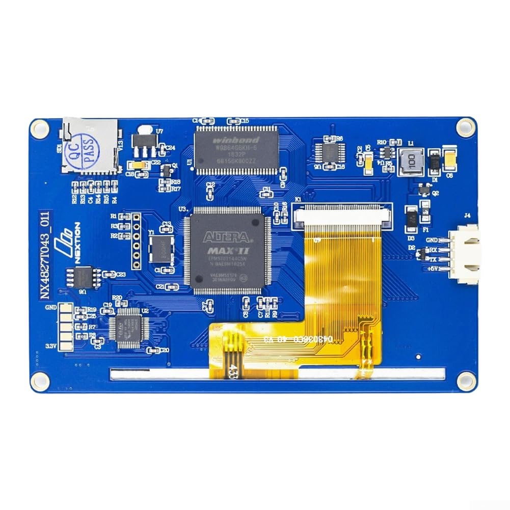 4,3 interfaz UART del módulo 480x272 del panel táctil de TFT LCD de la