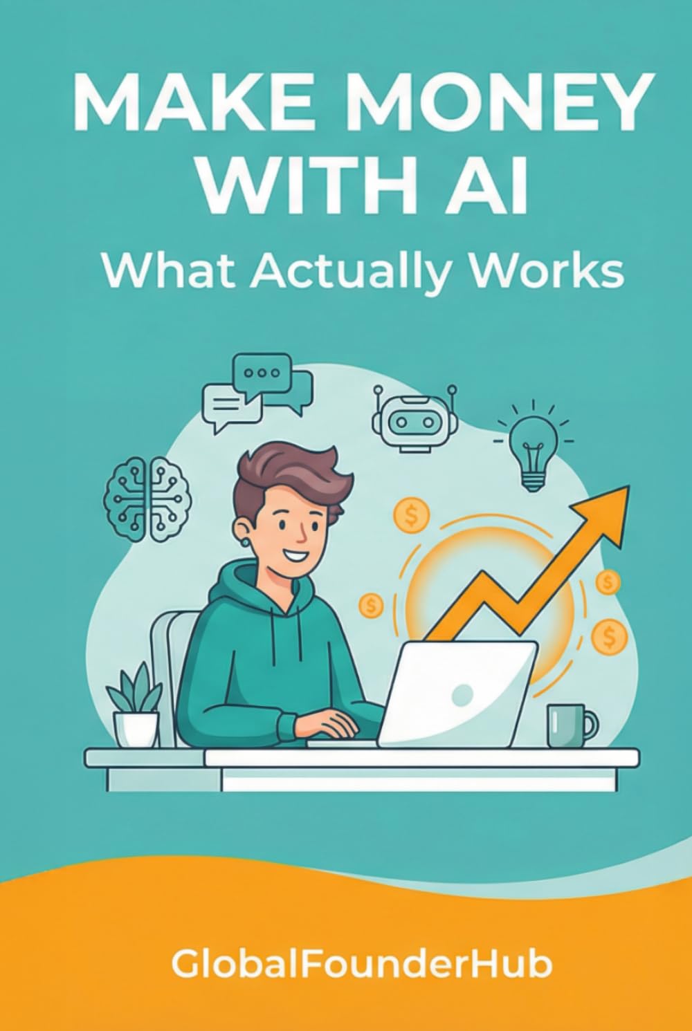 Make Money with AI – What Actually Works: Real Income Models Without the Hype, Coding, or Audience – The GlobalFounderHub Series (Growth Strategies)