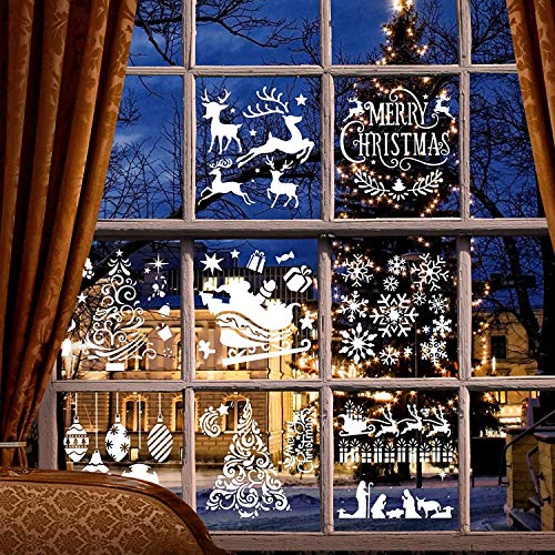 BTORER 8Pcs Reusable Christmas Stencils - Image 2