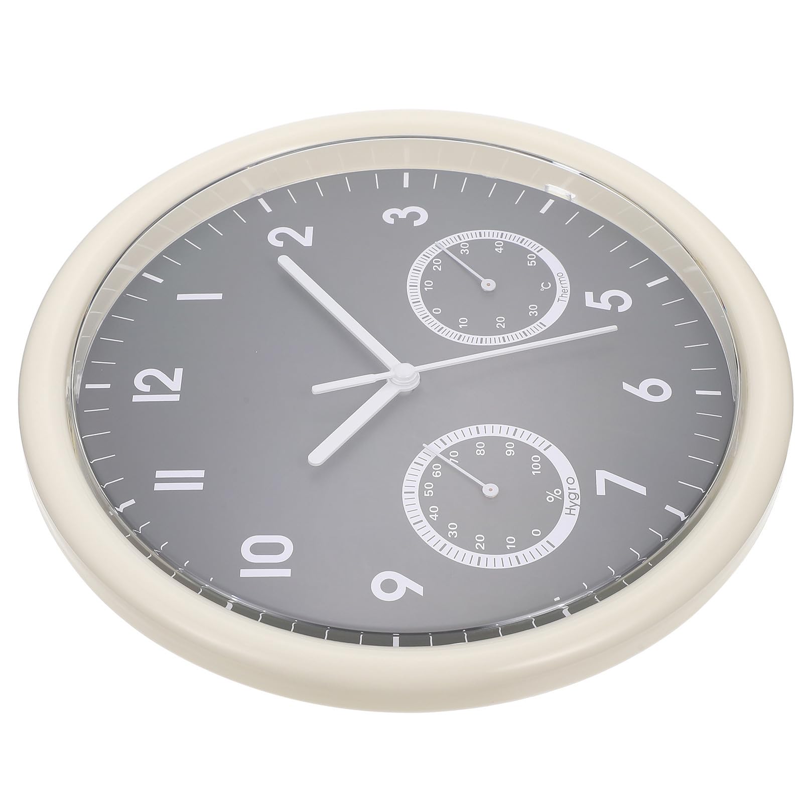 Horloge murale silencieuse pour un salon moderne et bureau ordonné