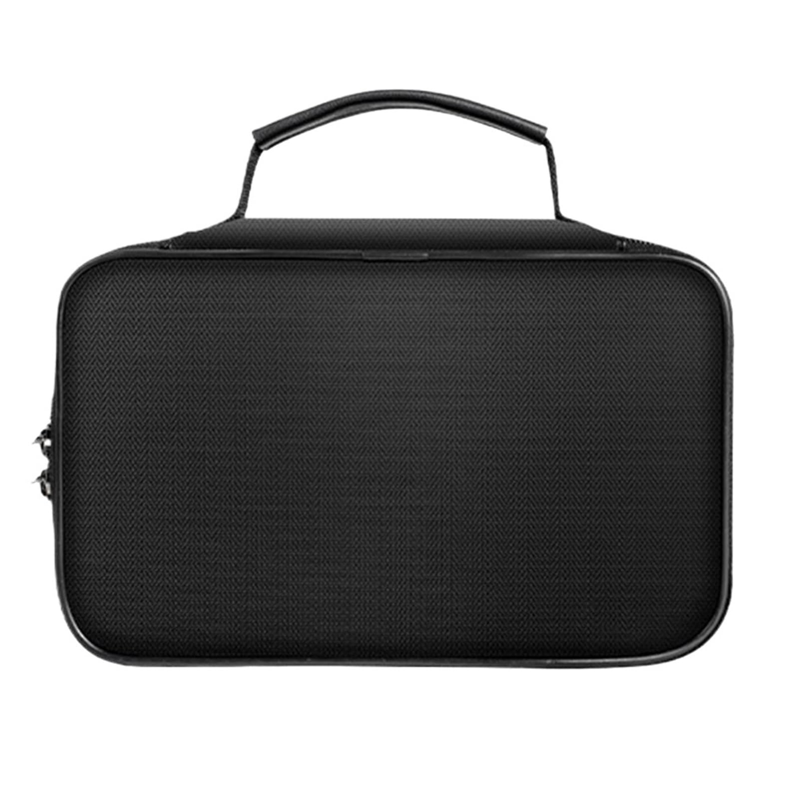 Bolsa de archivos con cerradura, bolsa documentos impermeable 3 capas, almacenamiento viaje portátil for Para Documentos
