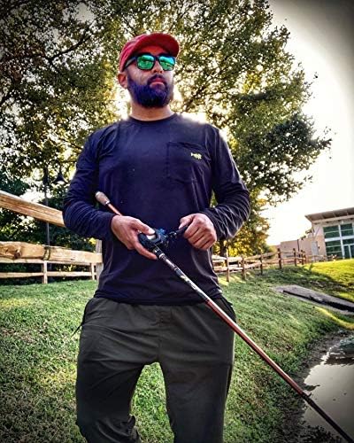 BASSDASH Men’s UPF 50+ Performance Long Sleeve T-Shirt UV Sun Protection Fishing Hiking Sports Shirts - Image 2