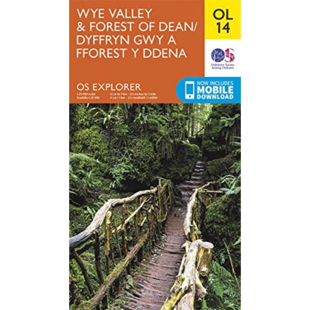 Wye Valley & Forest of Dean (Sheet map, folded)