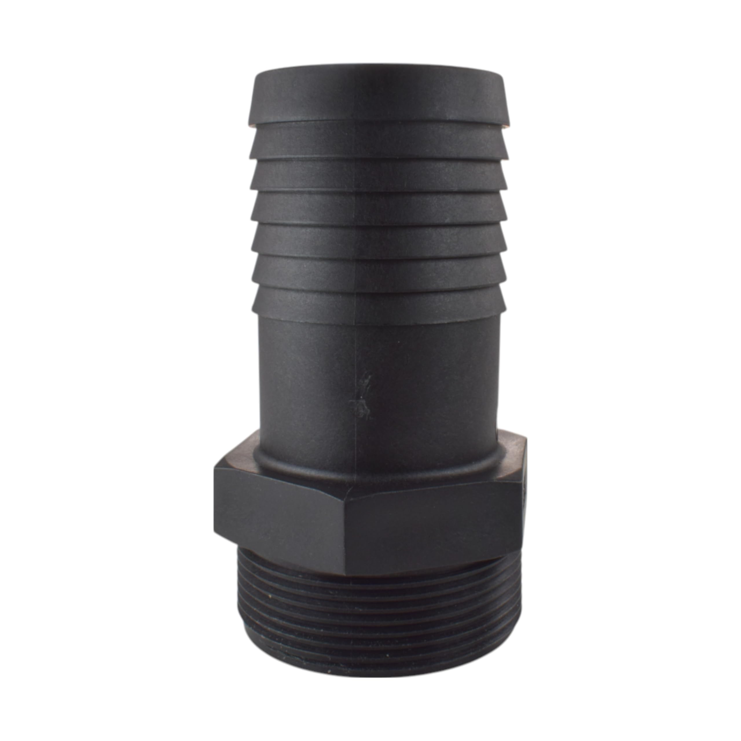 Cost Wise Men's Black 2" Bsp /Fe Threaded Water Pipe Fittings Elbow,Tee Coupler (-Barb Straight Joiner)