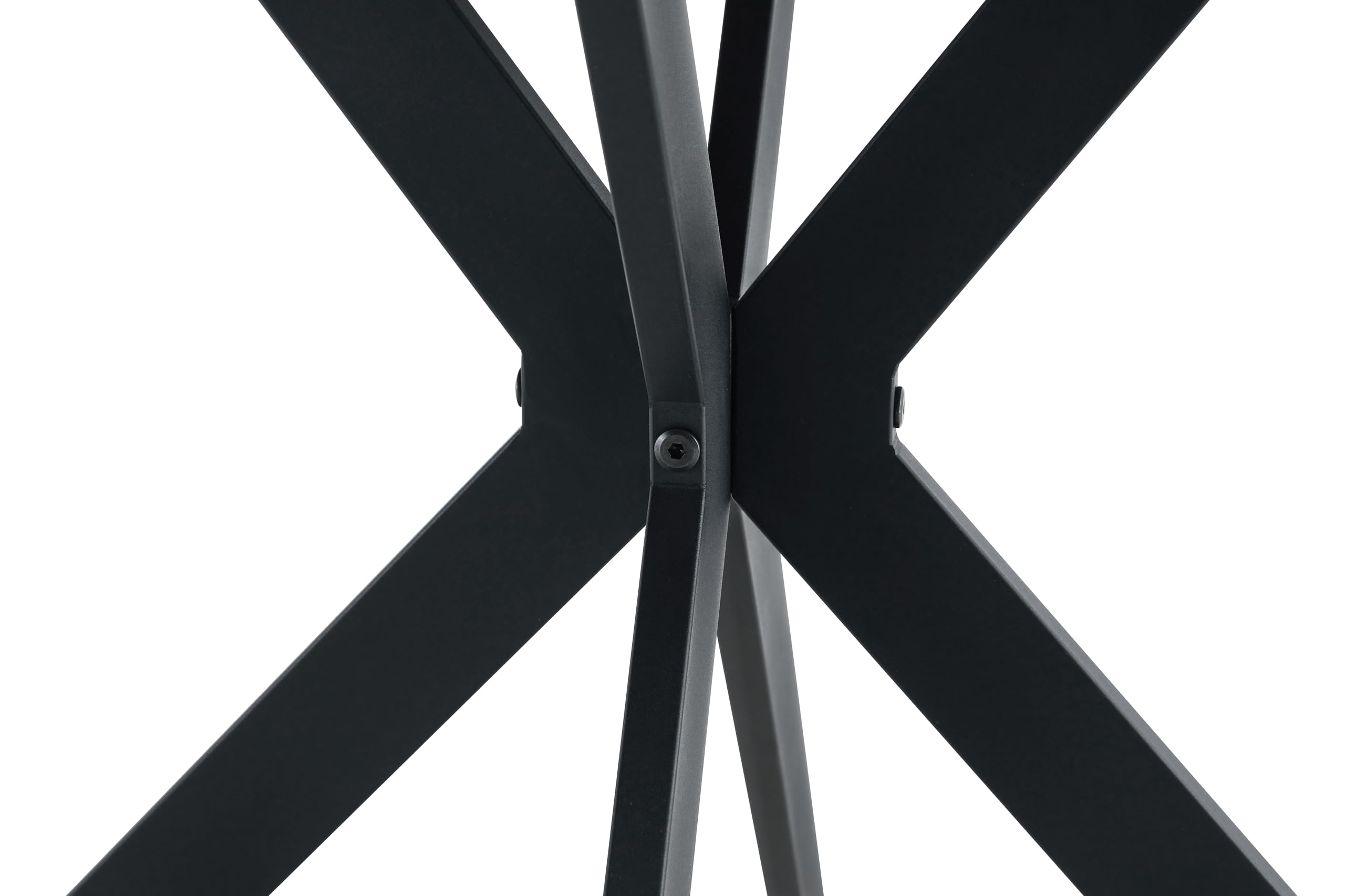 Table de salle à manger ronde extensible 110 cm, pour 4 à 6 personnes en bois d'araignée, pour cuisine, salle à manger, salon et bureau
