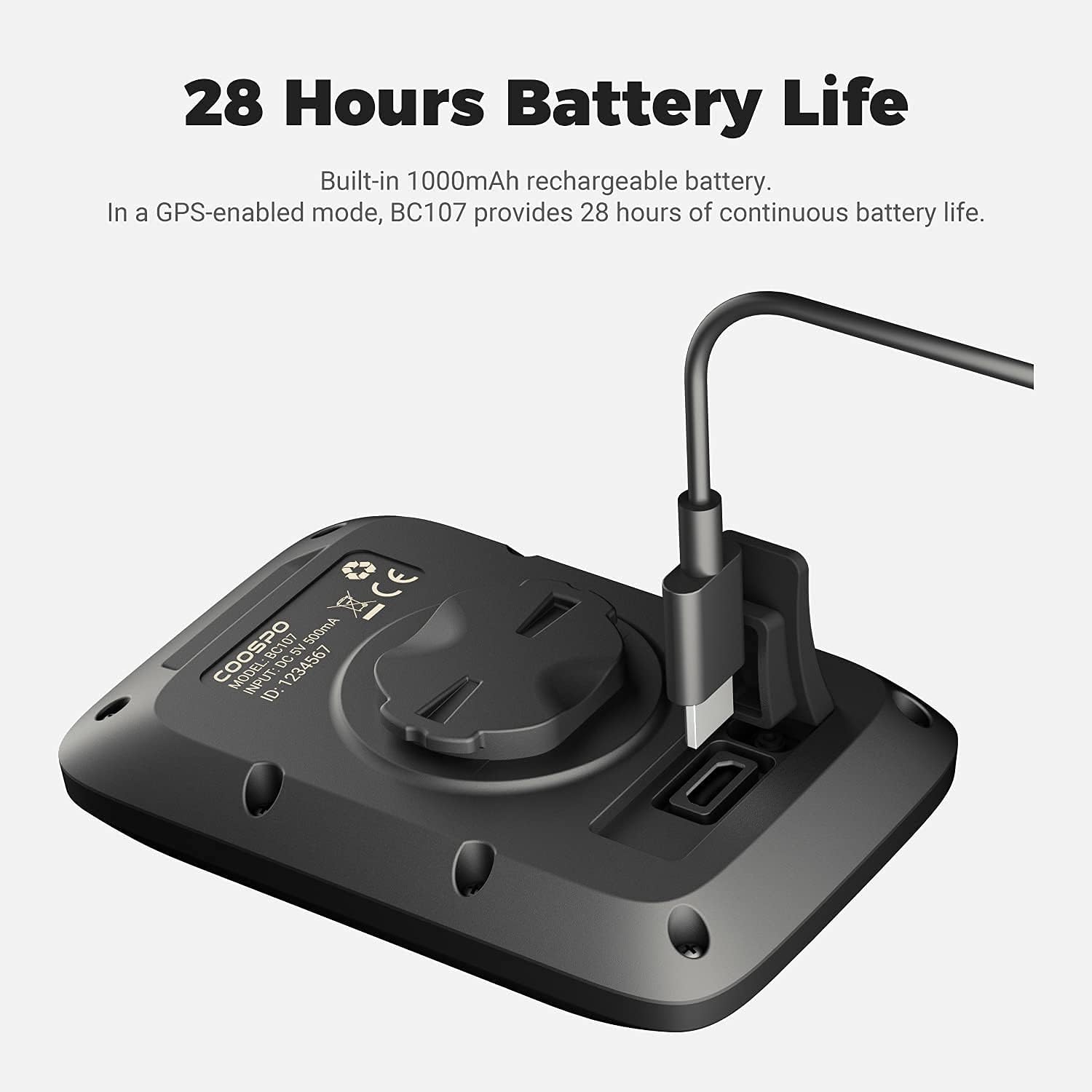 COOSPO Bike Computer GPS Wireless, ANT+ Cycling Computer GPS with Bluetooth , Multifunctional ANT+ Bicycle Computer GPS with 2.4 LCD Screen, Bike Speedometer with Auto Backlight IP67 : Sports & Outdoors