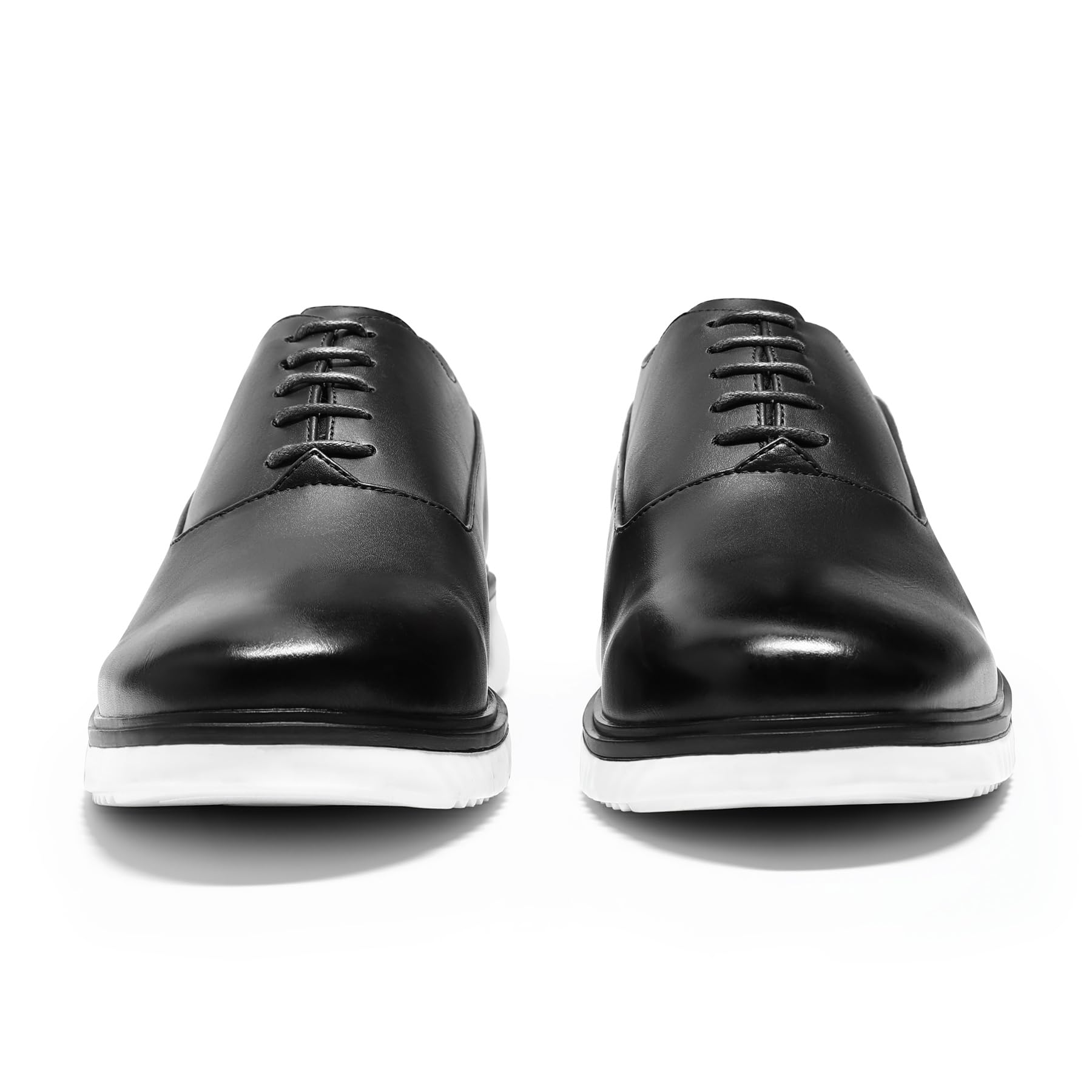 Allthemen Hombre Zapatos Oxford Clásicos Cuero Informales Cordones Ideales para Bodas Formalesde Negocios Elegantes