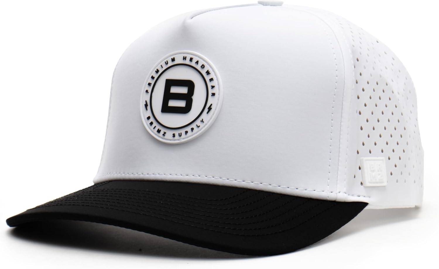 BRIMZ Outdoor Performance Hat – Water & Sweat Resistant Hats – Breathable & Moisture-Wicking Snapback