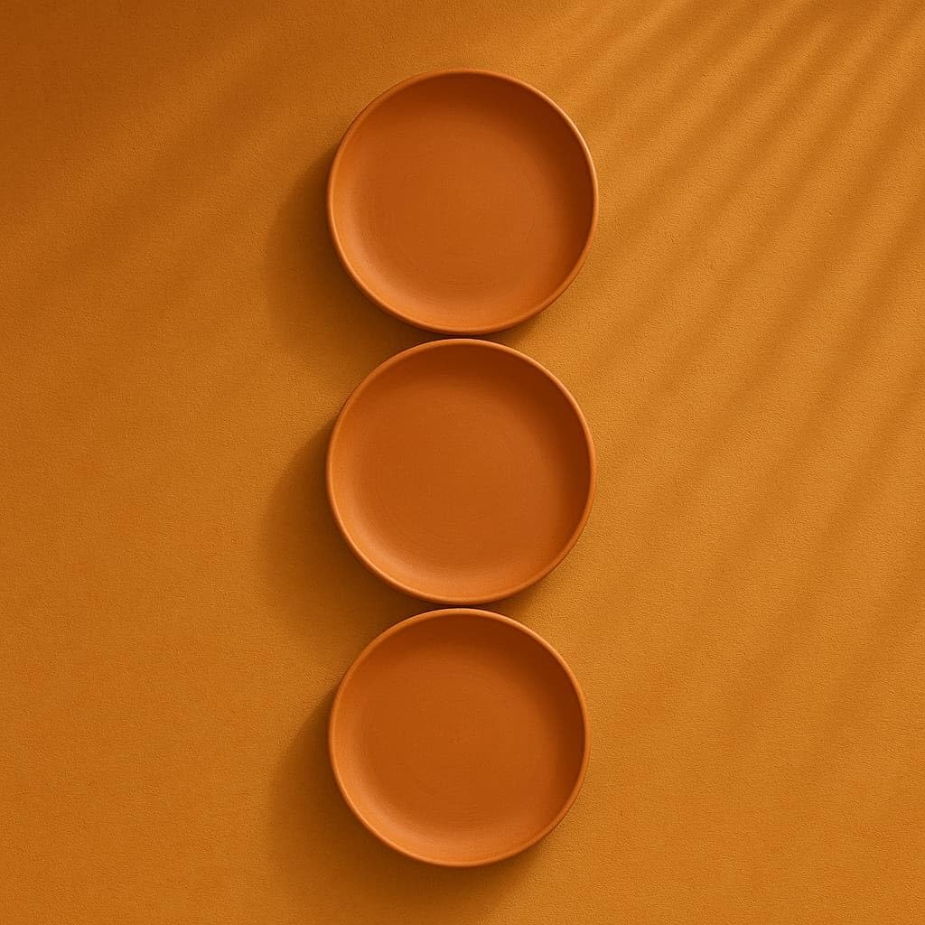 Terracotta Wall Plates - Handcrafted Rustic Décor -2